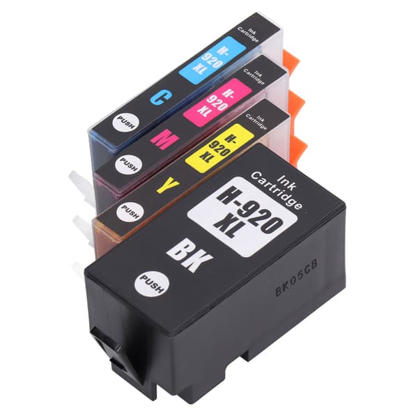 【NX】4 stk. blækpatron kompatibel med HP Officejet 6000 6500 Wireless 6500A 7000 7500 7500A printer
