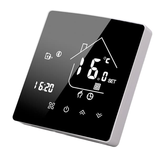 WiFi Smart Termostat 7 dagers programmerbar termostat med APP Stemmestyring Berøringsskjerm 95‑240V
