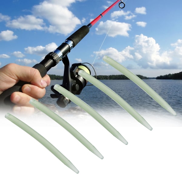30 st 54 mm fiskeredskap Anti-tangle ärmar Tillbehör Användbart verktyg för utomhusbruk