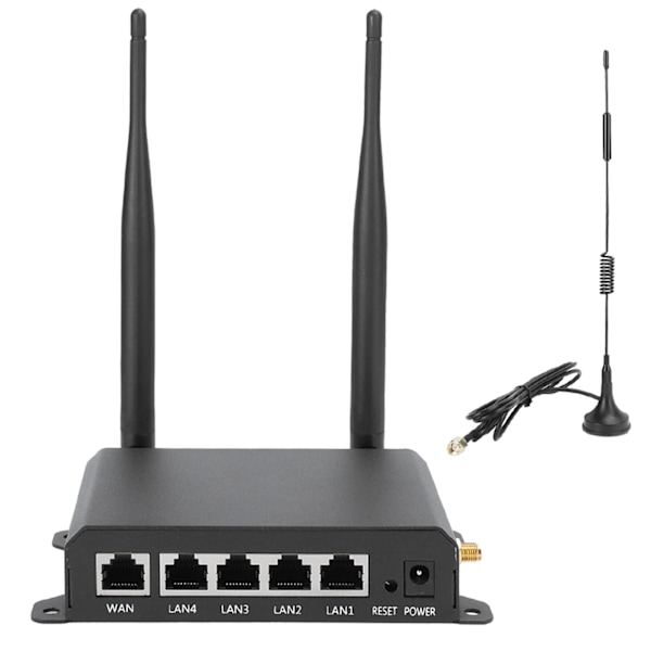 Langaton Wifi-reititin 300m 4G LTE USB-modeemi Hotspot SIM-kortin kanssa CHU US-pistokkeella 100‑240V