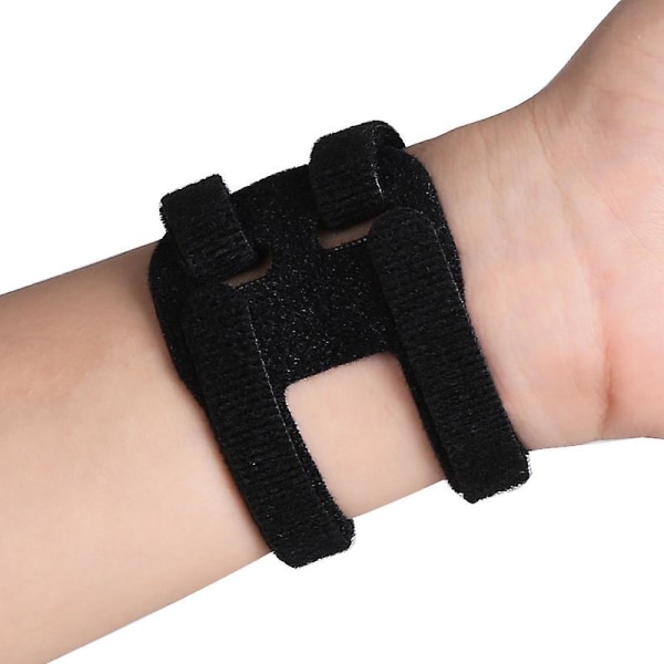 2 stk Sports Wrist Compression Wrist Åndbar Compression Wrist Bandage Sports Fitness Beskyttende Black