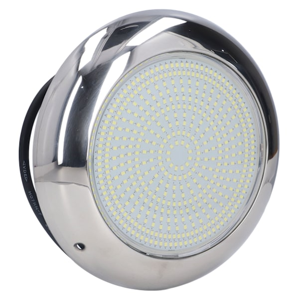 Ruostumattomasta teräksestä valmistettu LED-allasvalo 12V 35W Valkoinen Väri IP68 Vedenkestävä LED-Uppovalo 468 LED-siruilla Kuvioimaton kuori