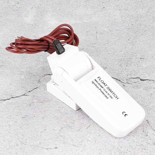 12-24-32VDC länspump flottörbrytare Quick-Silver Free Automatisk vattennivå Läcksäker On Off Controller
