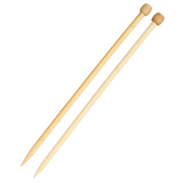 2 stk trepinner 35 cm/13,8 tommer stor størrelse Single Point vevverktøy for gjør-det-selv-sjal-genser 10 mm