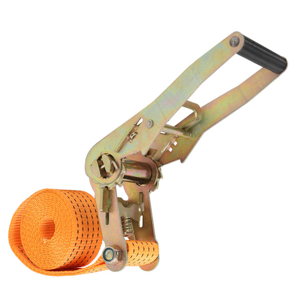 Ratsjetspændebånd 1102 LBS Arbejdsbelastning 1764 LBS Brudstyrke Heavy Duty Cargo Lashing Strap 8m / 26,2ft