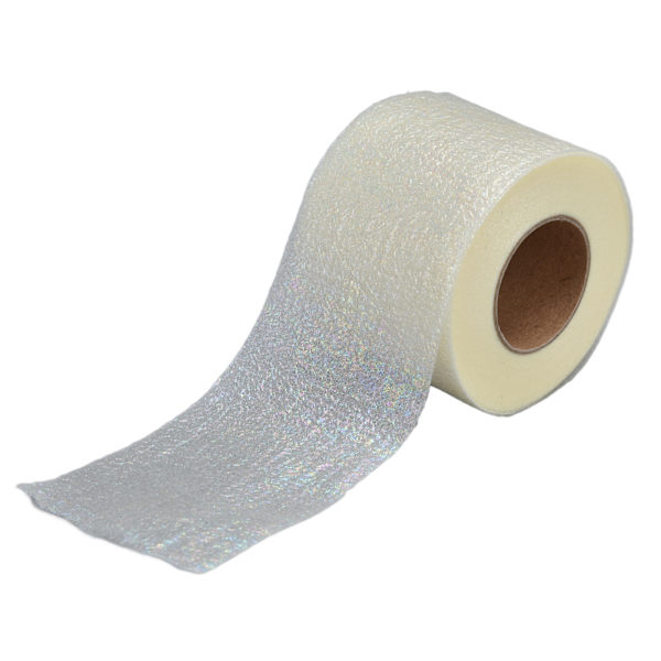 Symphony Ribbon Gradient Christmas Ribbon Roll DIY Hemmagjord barnrosett Hårprydnad Tyll RollBeige