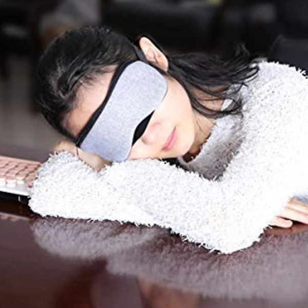 1 st Bärbar kall och varm USB uppvärmd ögonmask + återanvändbara isgeler