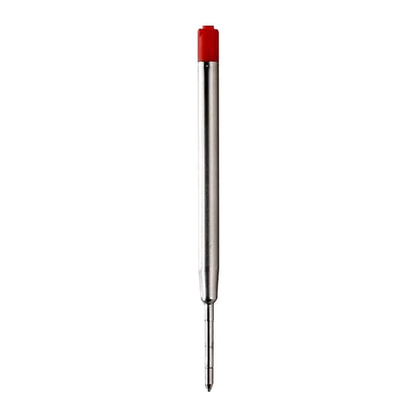 20 stk. 9,9 cm Medium Point Sorte Blæk Kuglepenne Refiller til Parker Penne [NX] Red