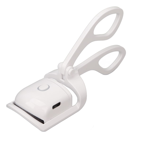 Elektrisk ögonfransböjare Mini Bärbar USB Uppladdningsbar Temperaturkontroll Långvarig uppvärmd ögonfransböjare Vit
