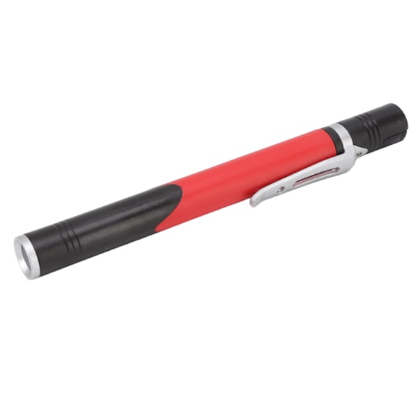 Pen Ficklampa USB Laddning 3 Ljuskällor LED Chip Clip Design Mycket använd Pen Ljus Ficklampa för reparation Sjukhus Röd