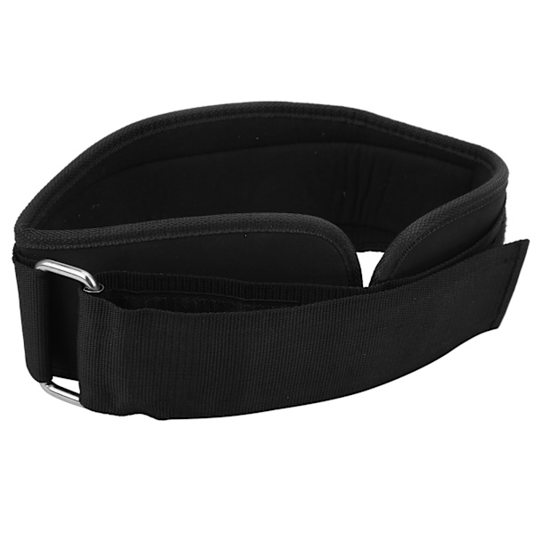 Vægtløftningsbælte Fitness Træning Mavebælte Brace Bred Nylon Bodybuilding Forbrugsvarer XL