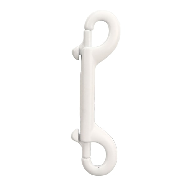 115 MM Dobbel-Endet Bolt-Snapphaker 316 Rustfritt Stål Dobbel-Endet Trigger-Snapp Fjørstilte Bolter BCD Safety Scuba Tilbehør Hvit