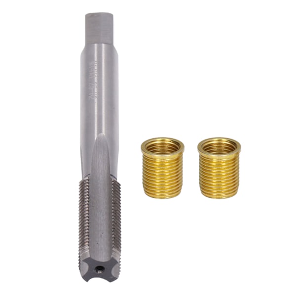 Tändstift Gänga Hål Reparationsverktyg Metall M12x1,25 Insatser M14x1,25 Kran 14mm omgängad sats