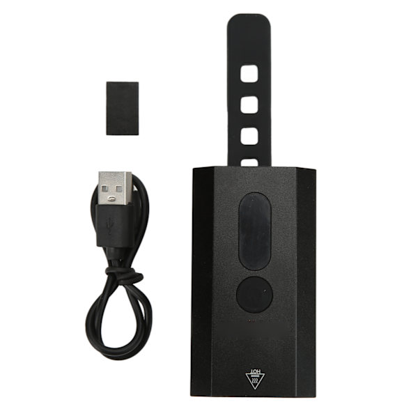 G‑60 Pyörävalo 1500mAh USB-ladattava pyörälampun etuvalo Kirkas LED-valo pyöräilyyn yöllä