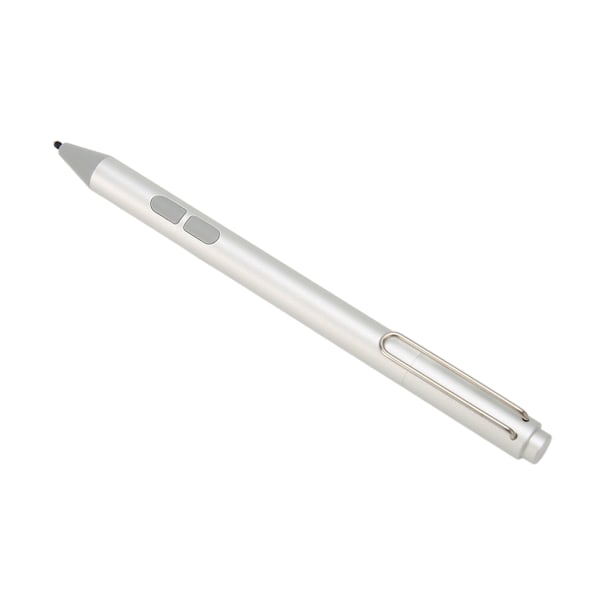 Aktiv Stylus 4096 nivåer trykkänslighet med tiltfunksjon Kapasitiv Styluspenn for Microsoft Silver