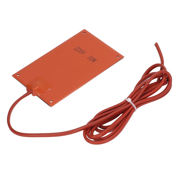 Silikoni Lämmityspäällyste Lämmityspäällyste Lämmityselementti 90x150mm AC 220V Sähkökaapeille 50W