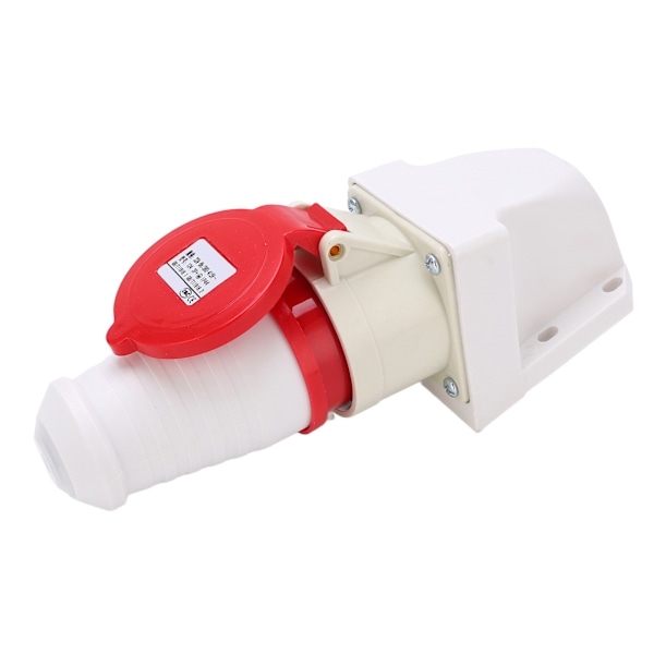 Industriell stickkontakt 380415V 32A 4Pin 3P+E IP44 Vattentät Ytmonterad för byggarbetsplatser