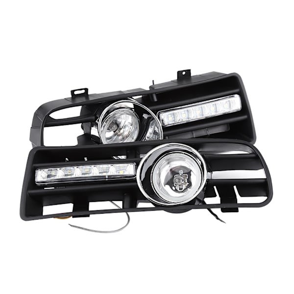 2kpl H3 sumuvalosäleikkö LED DRL-lampulla 1997-2006 TDI MK4:lle