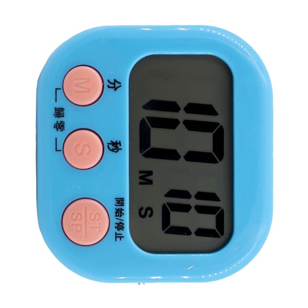 Digital Klasserom Timer Knapp Kontroll Klar Skjerm Bærbar Nedtellingstimer for Barn til Studier Matlaging
