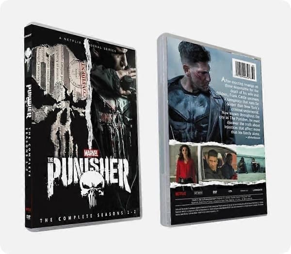 The Punisher Sesong 1-2 Komplett Samling 6-Disc DVD Forseglet Boks