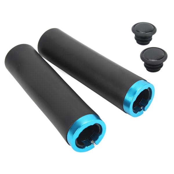 Styregrep Stort grepområde Gjenget låsing Silikon PVC Aluminiumlegering Lettvektsutskifting for sykkelgrep