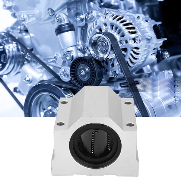 【NX】LM 40UU 40mm aluminium lineær bevegelse kulelager glideblokk CNC lineær enhet