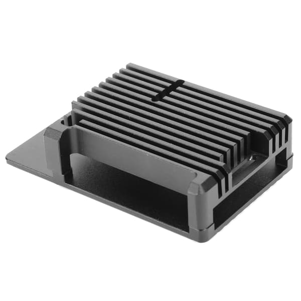 Kylande Aluminiumlegering Skal Passiv Metall Kylfläns för Raspberry Pi 4 B Datortillbehör