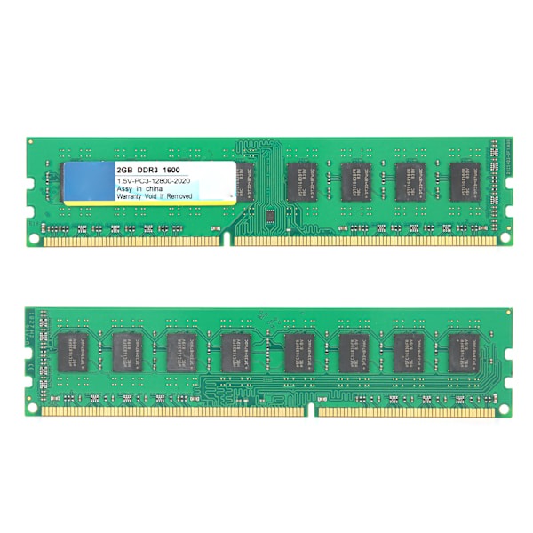 Xiede Pöytätietokoneen Muistimoduuli DDR3 2GB 1600Mhz PC3‑12800 1.5V AMD 3. sukupolvelle