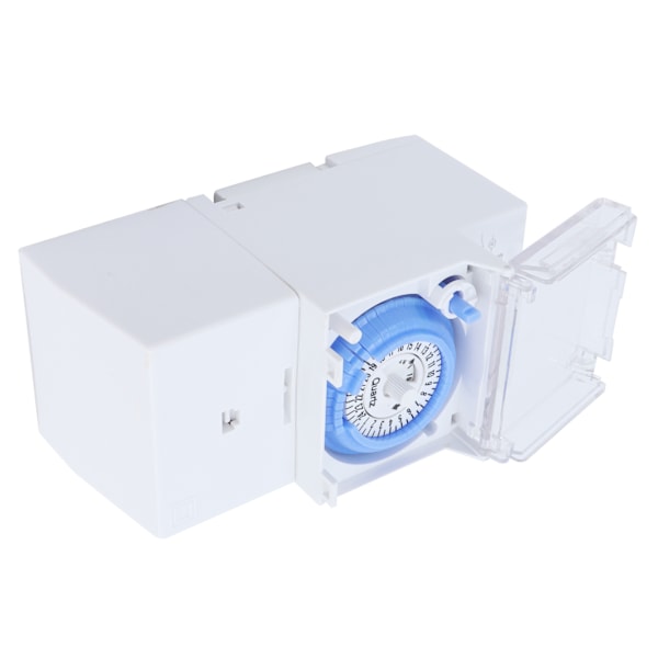 Mekanisk timer Automatisk 24 timers strømbryter for lavt strømforbruk for varmtvannsbereder Gatelys 220VAC