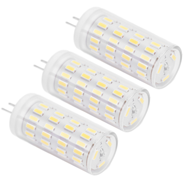 3ST G4 LED-lampa 5W T3 JC-typ Double Pin Base AC DC12‑24V Dimbar utomhuslandskapslampaNaturligt ljus