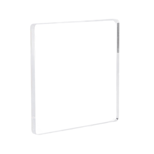 Akrylblokk 15x15 cm Lett å gripe Sikker rundt hjørner Transparent Slitesterk Gjenbrukbare klare stempler for å lage utklippsbok-kort