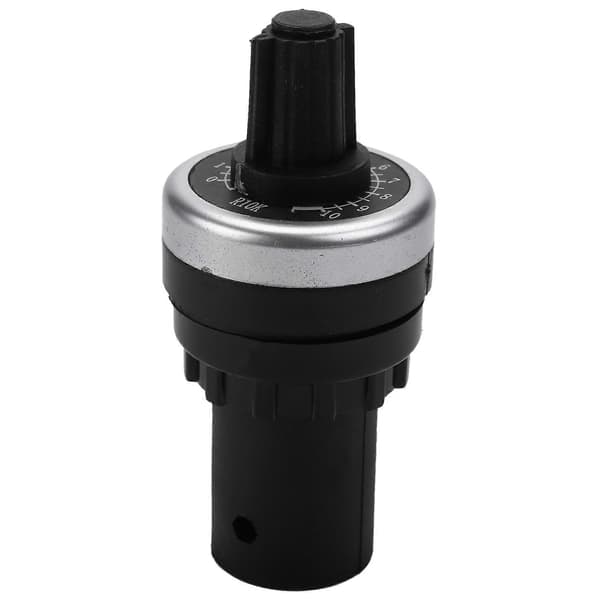 8x 10K potentiometer 22 mm regulator VSD VFD för variabel hastighetsfrekvensomriktare Black