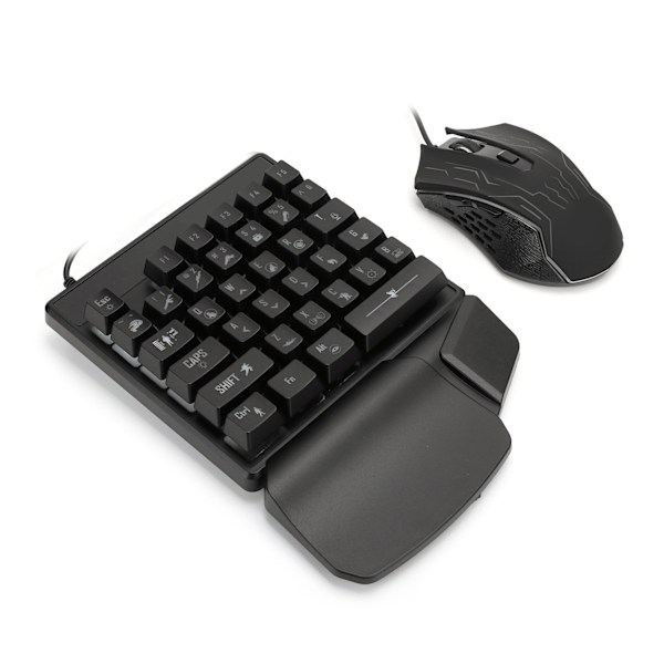 Enhånds Tastatur og Mus Sæt Manipulator Feel ESports Universelt Tilbehør JX200