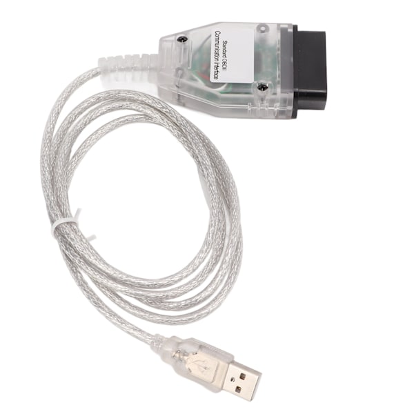 J2534 MINI VCI Kabel Plast OBD2 Diagnostikledning til KLine ISO 9141, KWP 2000 ISO 142304