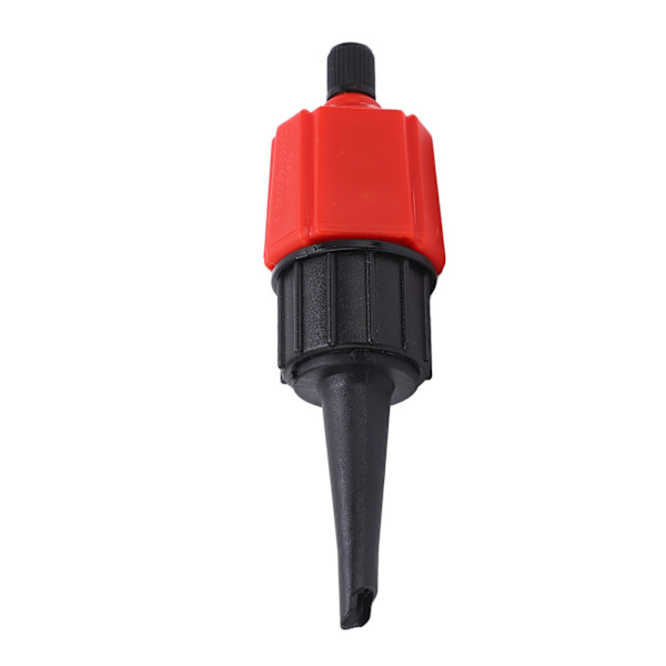 Båtluftventil Adapter Kompressor Luftventil Konverter Luftpumpe Adapter for Kajakk Oppblåsbar Båt Flåte Padle Brett (Kobling 1) Rød