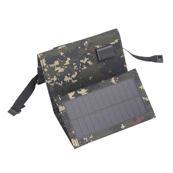 Solcellepanel Profesjonelt 20W Effektivt Vanntett 4-delt Monokrystallinsk Silikon Solcellepanel for Utendørs Camping