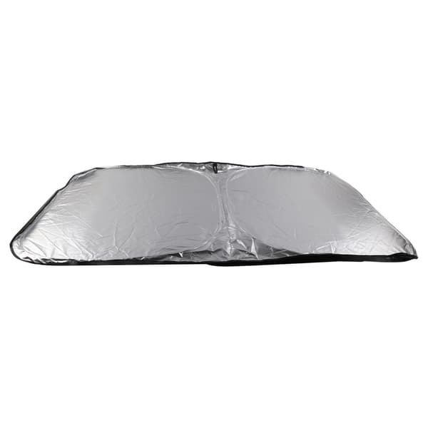 Solskjerm for bilfrontrute, UV-beskyttelse, varmeblokkering, sammenleggbar, liten