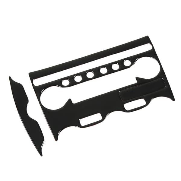 【NX】AC Switch Control Panel Trim Center Console Air Conditioning Panel Frame för 370Z Z34 2009 till nutid LHD Bil