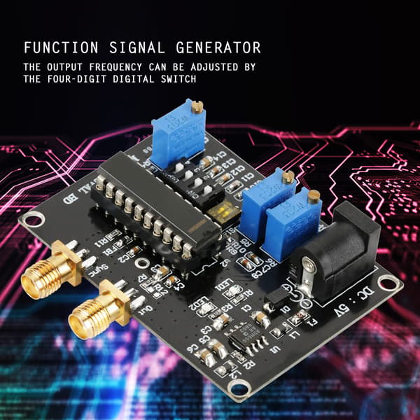 【NX】MAX038 20MH funksjonsgenerator-modul Trekant-/sinus-/rektangulær-/pulsbølge