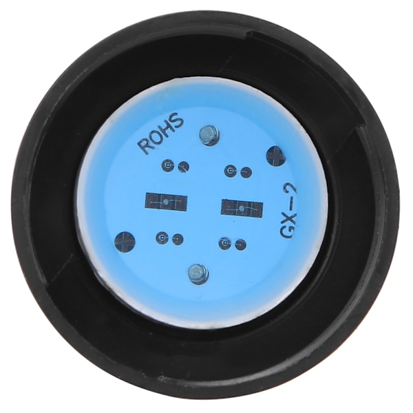 10st BERM LED Strömindikatorlampa PC Flamskyddsskal 22mm Diameter 220V AD16-22D/S Blå