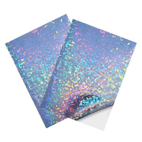 20 stycken Bläckstrålepapper Vinyldekalpapper Vattentätt självhäftande papper Glas Blommig textur A4 210x297mm