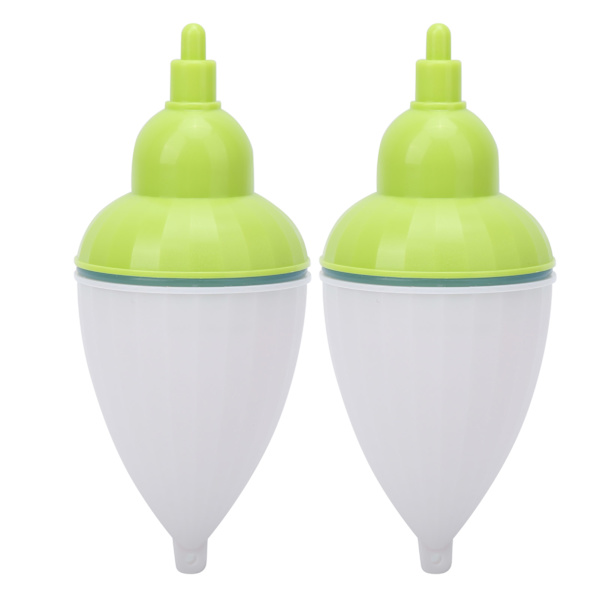 2st plast LED fiskeflotta Bobber elektronisk induktion för nattfiskeredskap Kit 28127-C50