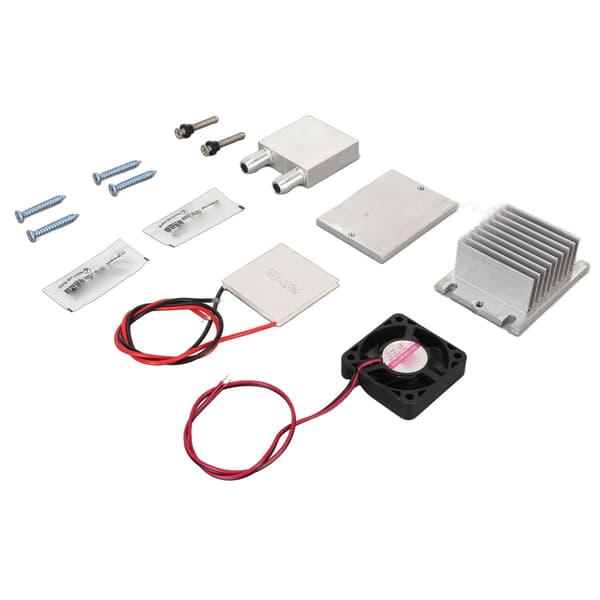 【NX】Semiconductor Cooling System Kit DC 12V 72W DIY Refrigeration Semiconductor Kompatibel med vinkällare skafferi