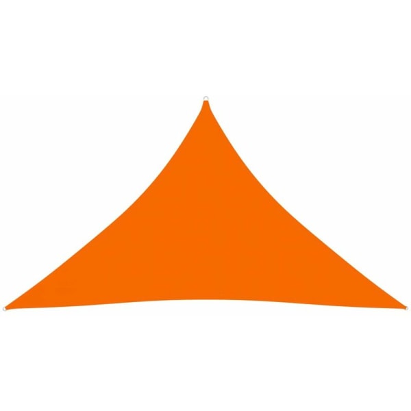 Parasoll Segel Triangulär Oxfordduk 3,5x3,5x4,9m Orange