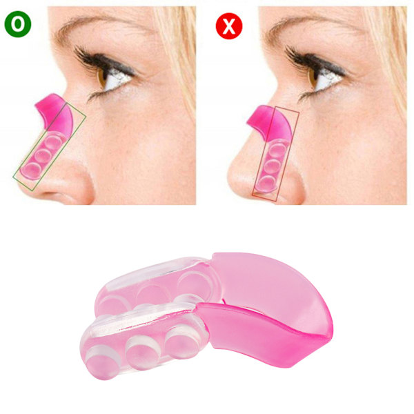 Silikon Nose UP Lifting Shaping Clipper Bridge Uträtningsklämma Nos Ökad Nose Shapers Health Care Tool