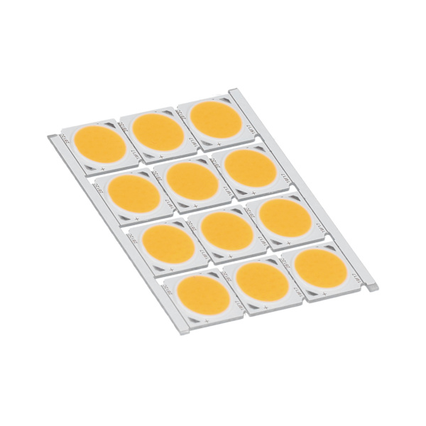 12 st COB-ljuskälla Högeffekt Runt LED-chip 12W 36‑41V 1080LM för gör-det-själv inomhusbelysningVarmt ljus