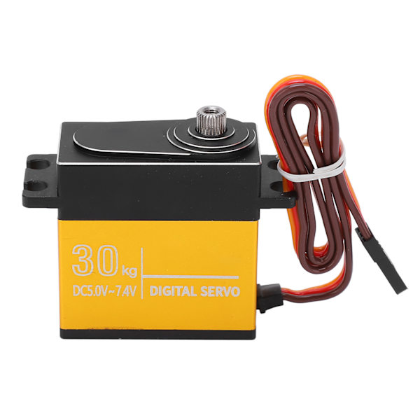 HOBBYFANS 2 sett 30kg Digital Servo RC Vanntett Metallgir Servo for 1/8 1/10 RC Bil Båt RC Tilbehør Deler
