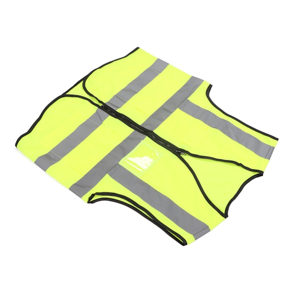 Heijastava turvaviitta High Visibility Polyester Työvaatteet taskulla Työntekijälle Insinöörille 2XL