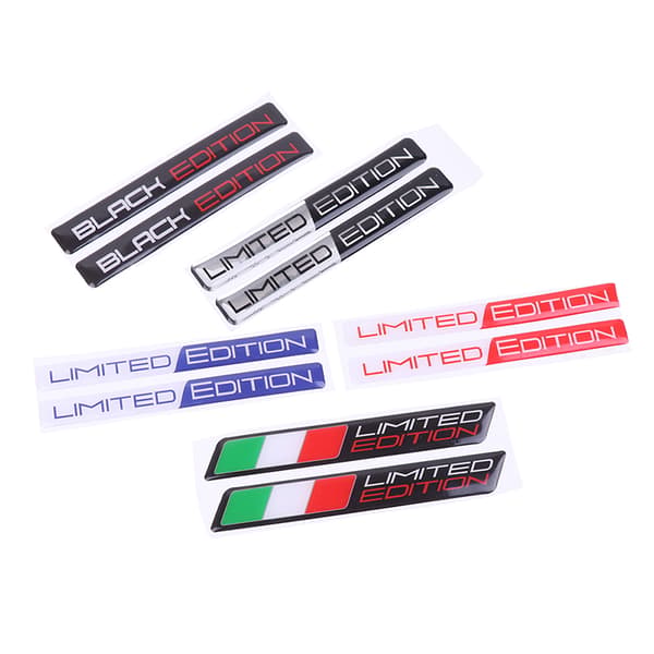 3D Car Sticker Limited Edition Emblem Badge Decal Case Car Styl A