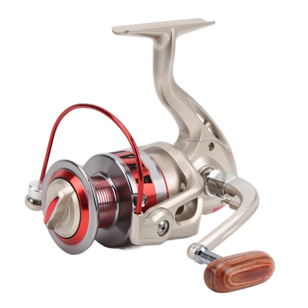 All Metal Fishing Line Wheel CNC Rocker Arm Slitstark utomhus spinning Wheel Fishing ReelsDF6000